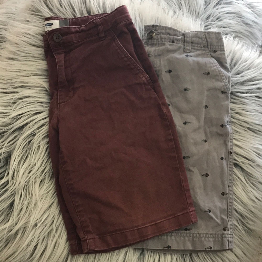 Lot of 2 boys shorts size 12